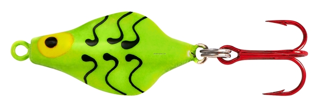 Picture of Lindy Rattl'n Flyer Spoon Chartreuse Tiger 1/16