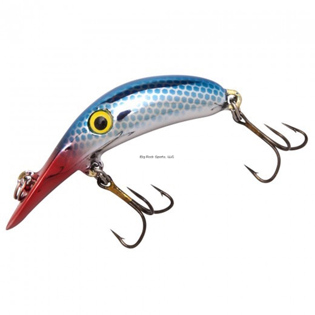 Picture of Lindy River Rocker Crankbait, 3-1/8", 5/16 Oz, Silver Blue Pirate