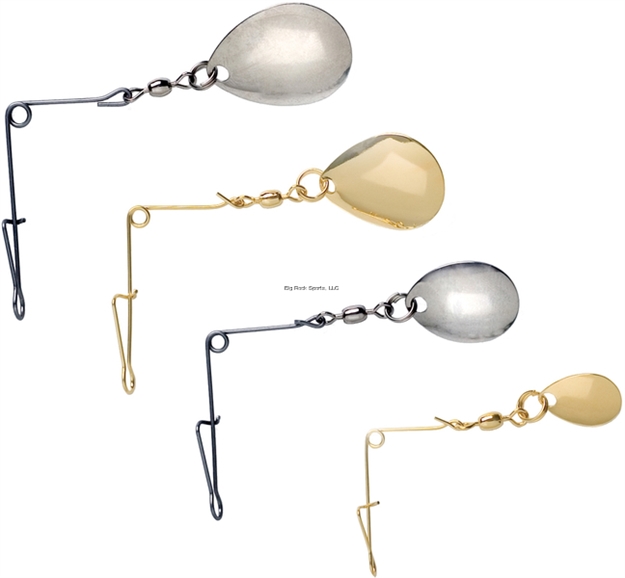 Picture of Lindy Single Spin Jig Spinner, #2, Gold,2/Pack