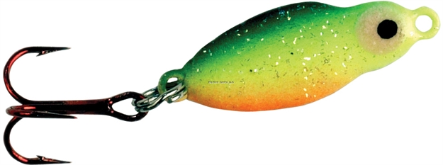 Picture of Lindy TG Frostee Jigging Spoon 1/8Oz Gold/Perch 1Cd