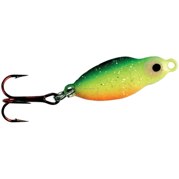Picture of Lindy TG Frostee Jigging Spoon 3/16Oz Gold/ Perch 1Cd