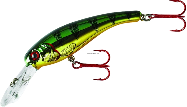Picture of Lindy Wally Demon Crankbait, 2 1/2", 1/4 Oz, Gold Perch