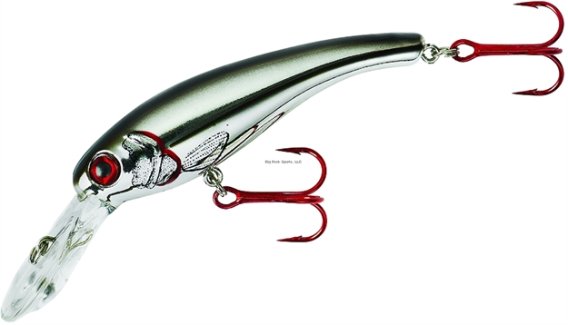 Picture of Lindy Wally Demon Crankbait, 2 1/2", 1/4 Oz, Silver/Black