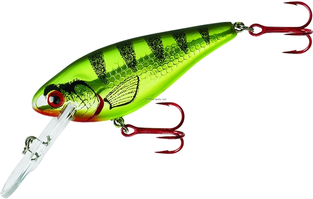 Picture of Lindy Wally Shad Crankbait, 2 1/2", 1/3 Oz, Chartreuse Perch
