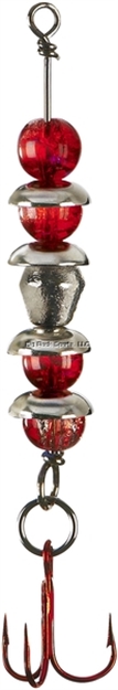Picture of Lindy Wally Talker 1/8Oz Red W/Red #10 Hook