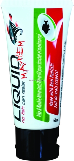 Picture of Liquid Mayhem Pike/Muskie Attractant Pan Fish, 60 Ml, 2 OZ Tube