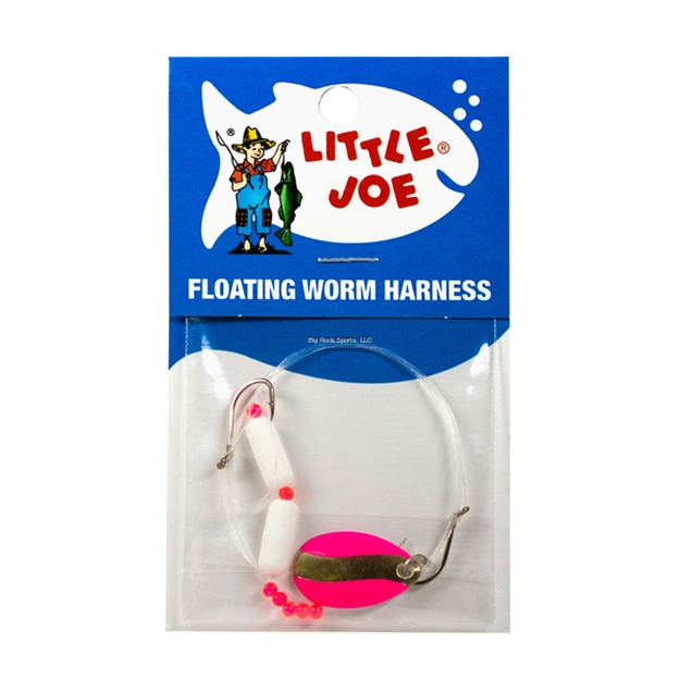 Picture of Little Joe Fl.Worm Harness-Pnk/Gld