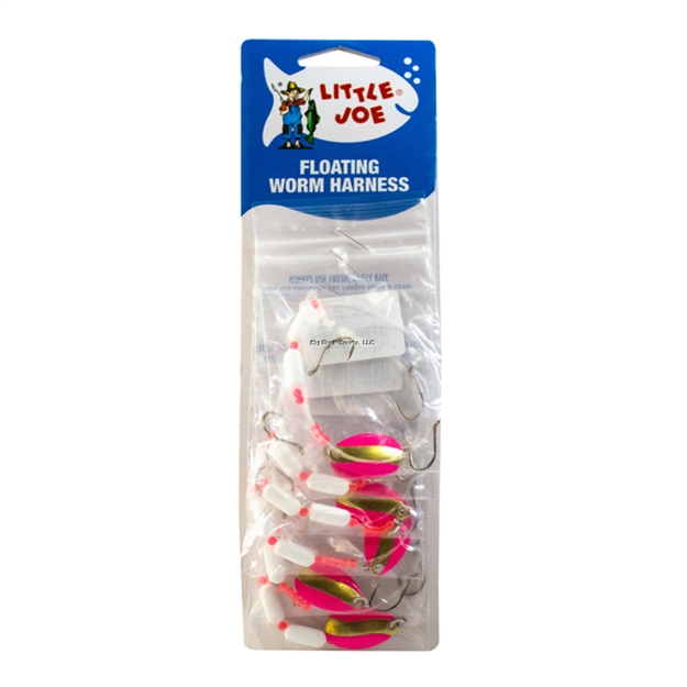 Picture of Little Joe Fl.Worm Hrns-Pnk/Gld 6/Cd