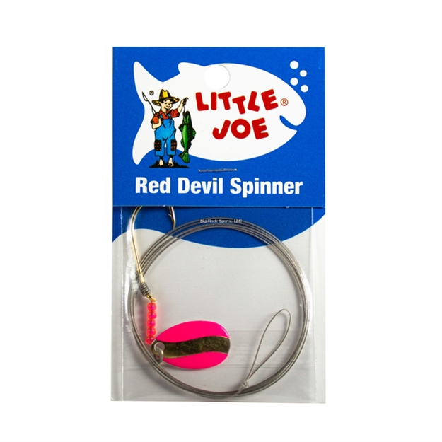 Picture of Little Joe Red Devil Heart-Of-Stl-Pnk/Gld