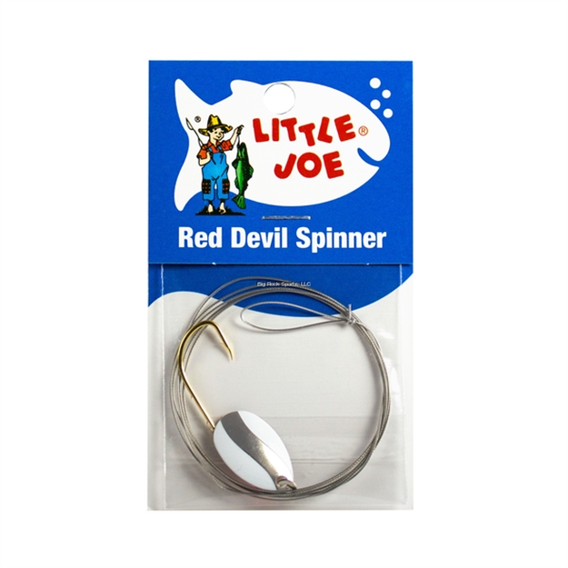 Picture of Little Joe Red Devil Heart-Of-Stl-Wht/Chrm