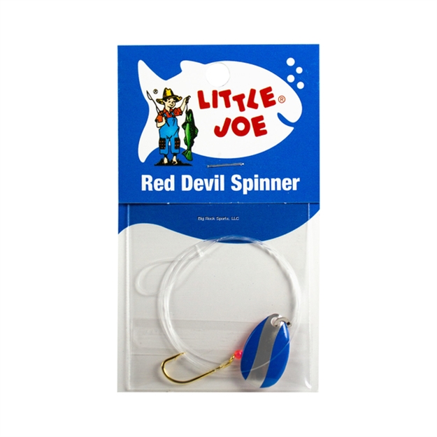 Picture of Little Joe Red Devil Spoon-#3 Ind Blu/Chrm Lr3106