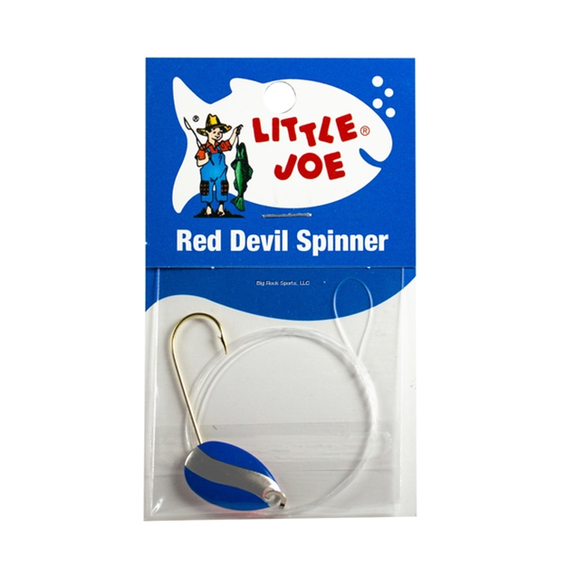 Picture of Little Joe Red Devil Spoon-#3 Ind Blu/Chrm Lr3110