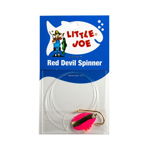 Picture of Little Joe Red Devil Spoon-#3 Ind Pnk/Gld Lr3104