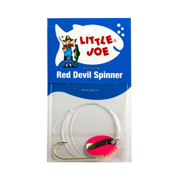 Picture of Little Joe Red Devil Spoon-#3 Ind Pnk/Gld Lr3108