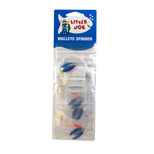 Picture of Little Joe Walleye Spinner-Blu/Chrm 6/Cd