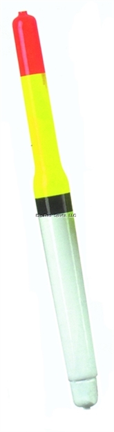 Picture of Little Joe Weighted Pole Float 10" FL Orange/Yellow/White