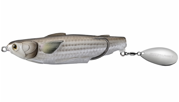 Picture of Live Target Lures Commotion Mullet 4" Natural/Brwn