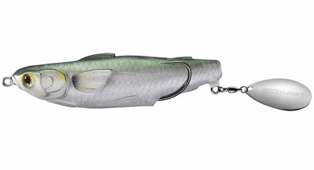 Picture of Live Target Lures Commotion Mullet 4" Silver