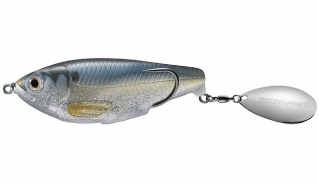 Picture of Live Target Lures Commotion Shad 3.5" Gltr Blu Shd