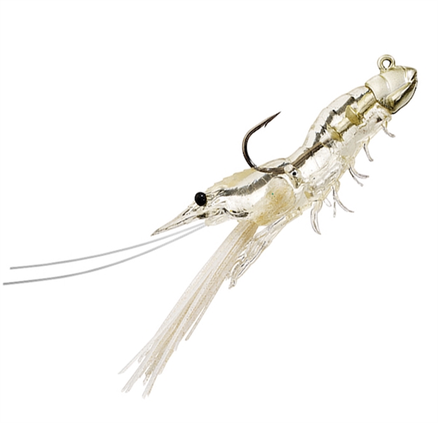 Picture of Live Target Lures Fleeing Shrimp 2.75" Clear
