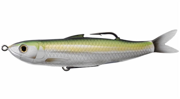 Picture of Live Target Lures Hollow Body Shiner 4.5" Lem Lime