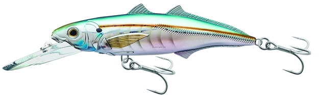 Picture of Livetarget Cigar Minnow Deep Dive Trolling Bait, 15'-20', 6", 2 1/2 Oz, Pearl & Aqua, Floating