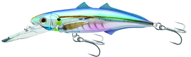 Picture of Livetarget Cigar Minnow Deep Dive Trolling Bait, 15'-20', 6", 2 1/2 Oz, Pearl & Blue, Floating
