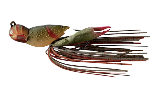 Picture of Livetarget Crawfish - Hollow Body Jig 1 3/4In 1/2 Oz, Brown/Red