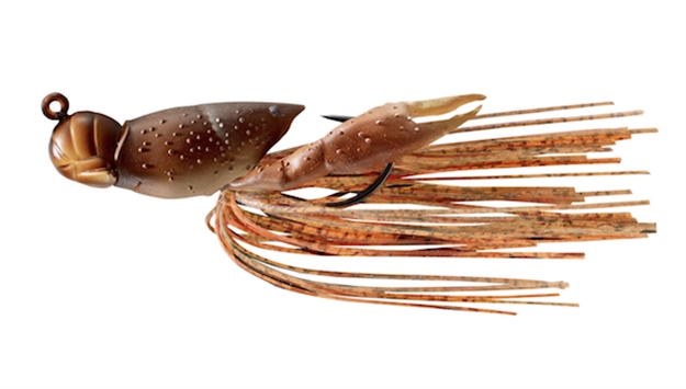 Picture of Livetarget Crawfish - Hollow Body Jig 1 3/4In 1/2 Oz, Natural/Brown