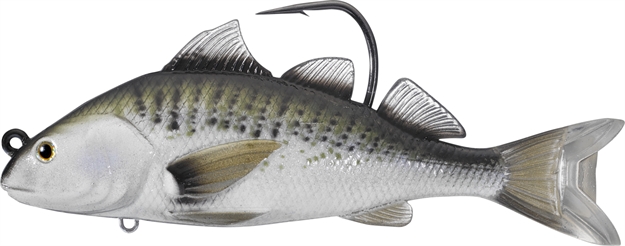 Picture of Livetarget Croaker Swimbait (Oscillator Tail), 4 IN 1 Oz, Atlantic Croaker