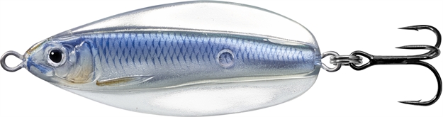 Picture of Livetarget Erratic Shiner- Casting Spoon, 2 1/3", 1/2Oz, Silver/Blue