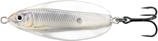 Picture of Livetarget Erratic Shiner- Casting Spoon, 2 1/4", 3/8Oz, Glow/Pearl