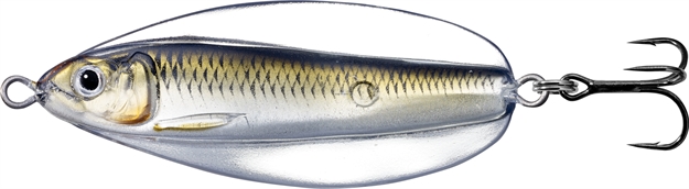 Picture of Livetarget Erratic Shiner- Casting Spoon, 2 3/4", 3/4Oz, Silver/Bronze