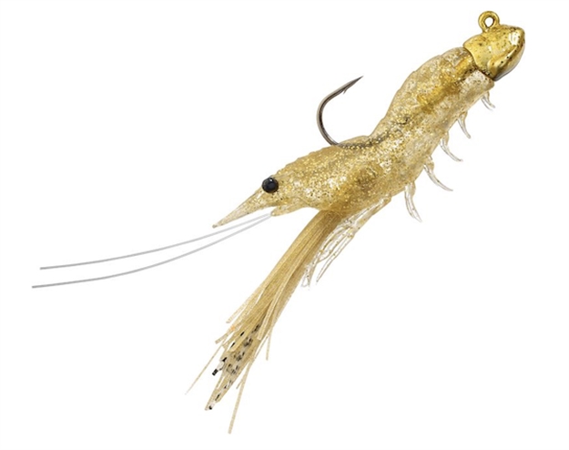 Picture of Livetarget Fleeing Shrimp Soft Plastic Jig 2 3/4 IN 1/4 Oz, Glass Shrimp