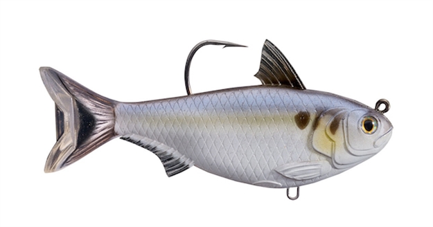 Picture of Livetarget Gizzard Shad Swimbait, 5", 8/0 Hook, 1 1/2 Oz, Violet/Blue, Medium Slow Sinking