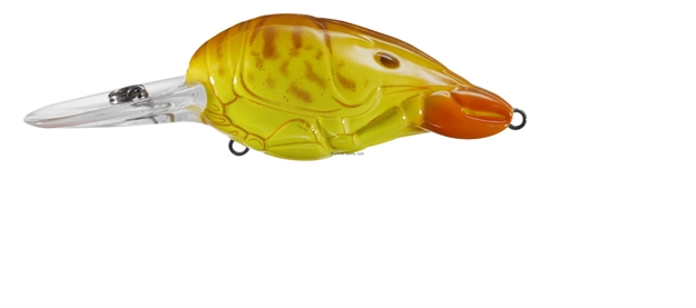 Picture of Livetarget Hunt-For-Center (Hfc) Crawfish Crankbait, 2", #6 Hooks, 3/8 OZ , Root Beer, Floating