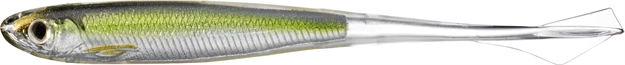 Picture of Livetarget Ict Ghost Tail Minnow- Drop Shot, 3 3/4 ", Silver/Green