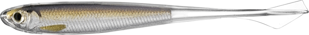 Picture of Livetarget Ict Ghost Tail Minnow- Drop Shot, 4 1/2 ", Silver/Brown