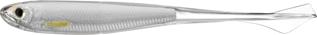 Picture of Livetarget Ict Ghost Tail Minnow- Drop Shot, 5", Silver/Pearl