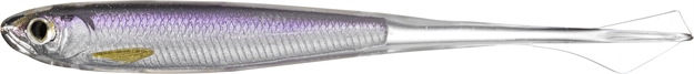 Picture of Livetarget Ict Ghost Tail Minnow- Drop Shot, 5", Silver/Purple