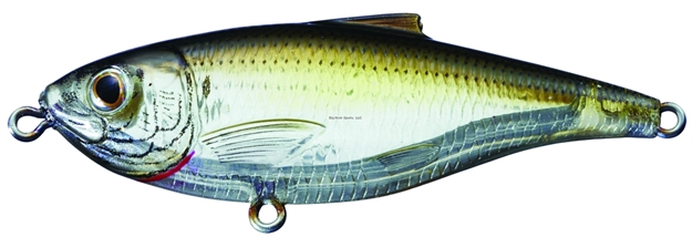 Picture of Livetarget Scaled Sardine Twitchbait, 0-4", 3", 7/16 Oz, Ghost & Amber, Floating