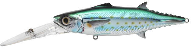Picture of Livetarget Spanish Mackerel Trolling Bait, 4 1/4", 1 Oz, Silver/Blue/Green, Floating