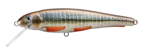 Picture of Livetarget Sucker Shallow Dive Stickbait, 3'-5', 6 1/4", 2/0 Hooks, 2 1/2 Oz, Redhorse Metallic/Olive, Floating