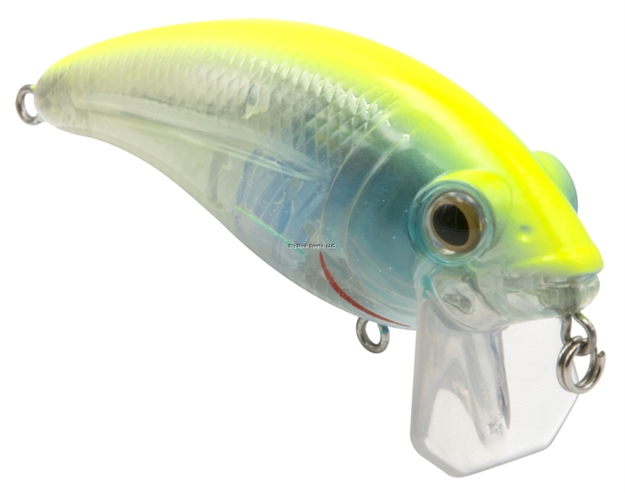 Picture of Livingston Lures Bull Nose Fw, Chartreuse Blue Shiner, 2.76 In, 0.5679114 Oz, Shallow Diver, Ebs? Sound Technology, #4