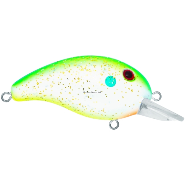 Picture of Livingston Lures DM Jr. Citrus Sparkle 2.3 In. 0.57 Oz. , Shallow Diver   Ebs? Sound Technology, #6