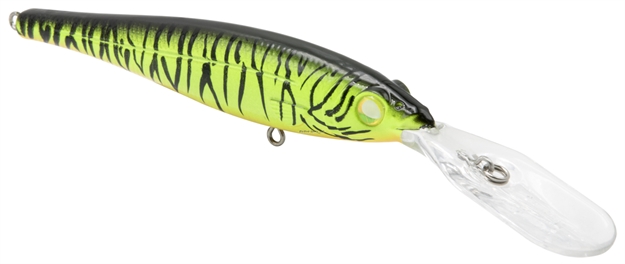 Picture of Livingston Lures Ebs Walleye 111, Fire Tiger, 4.25 In, 0.53 Oz, Medium Diver, Ebs? Sound Technology, #4