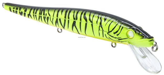Picture of Livingston Lures Ebs Walleye 136, Fire Tiger, 5.4 In, 0.71 Oz, Shallow Diver, Ebs? Sound Technology, #4