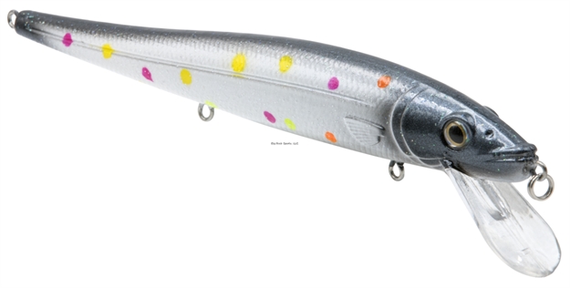 Picture of Livingston Lures Ebs Walleye 136, Mardi Gras, 5.4 In, 0.71 Oz, Shallow Diver, Ebs? Sound Technology, #4