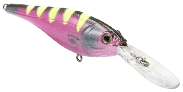 Picture of Livingston Lures Ebs Walleye 90, Purple Tiger , 3.5 In, 0.51 Oz, Medium Diver, Ebs? Sound Technology, #4