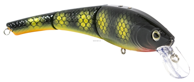 Picture of Livingston Lures Head Hunter8 Black Perch 8 IN 2.99 Oz. , Medium Diver Ebs Sound 2 X 4/0 BZ Vmc
